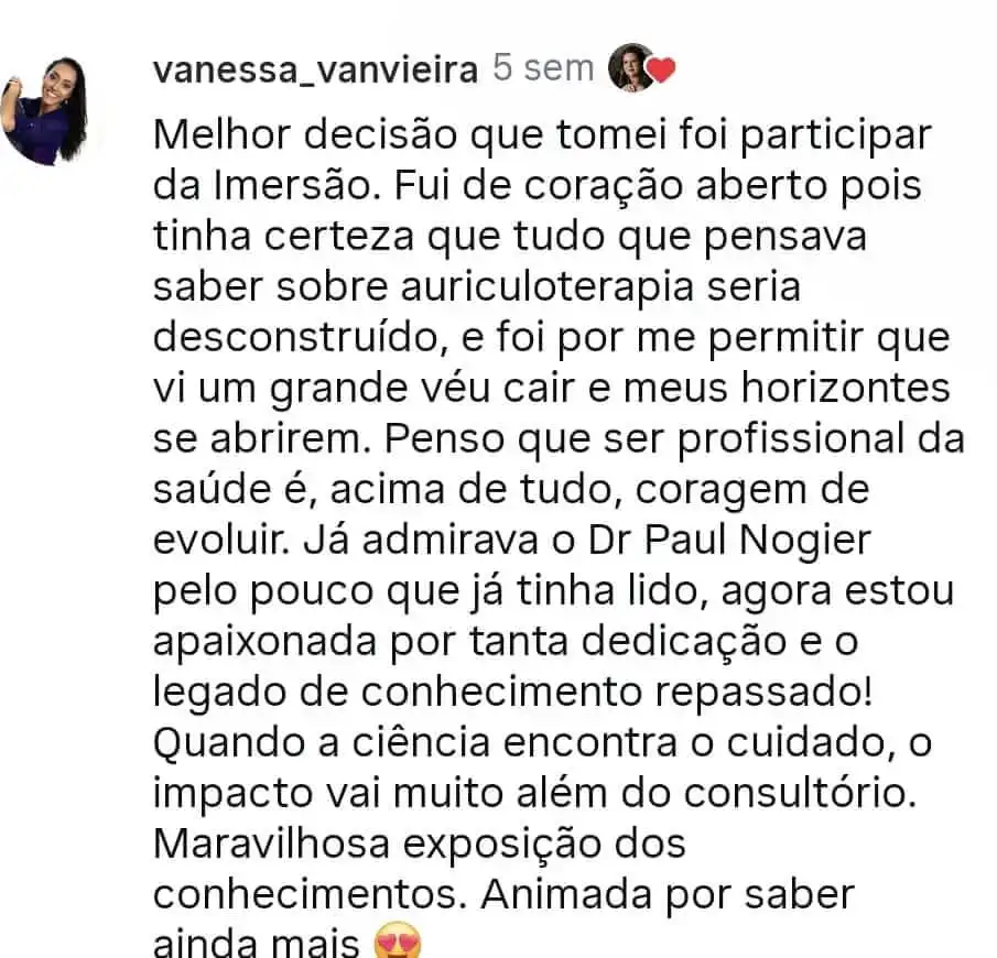 depoimento imersão 6