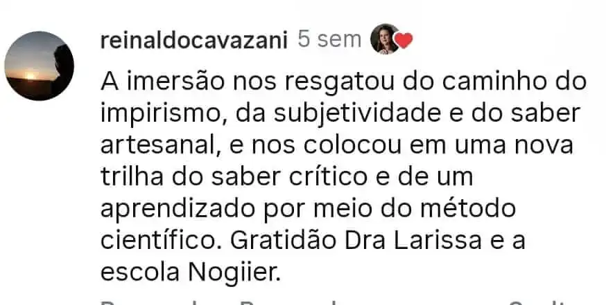 depoimento imersão 7